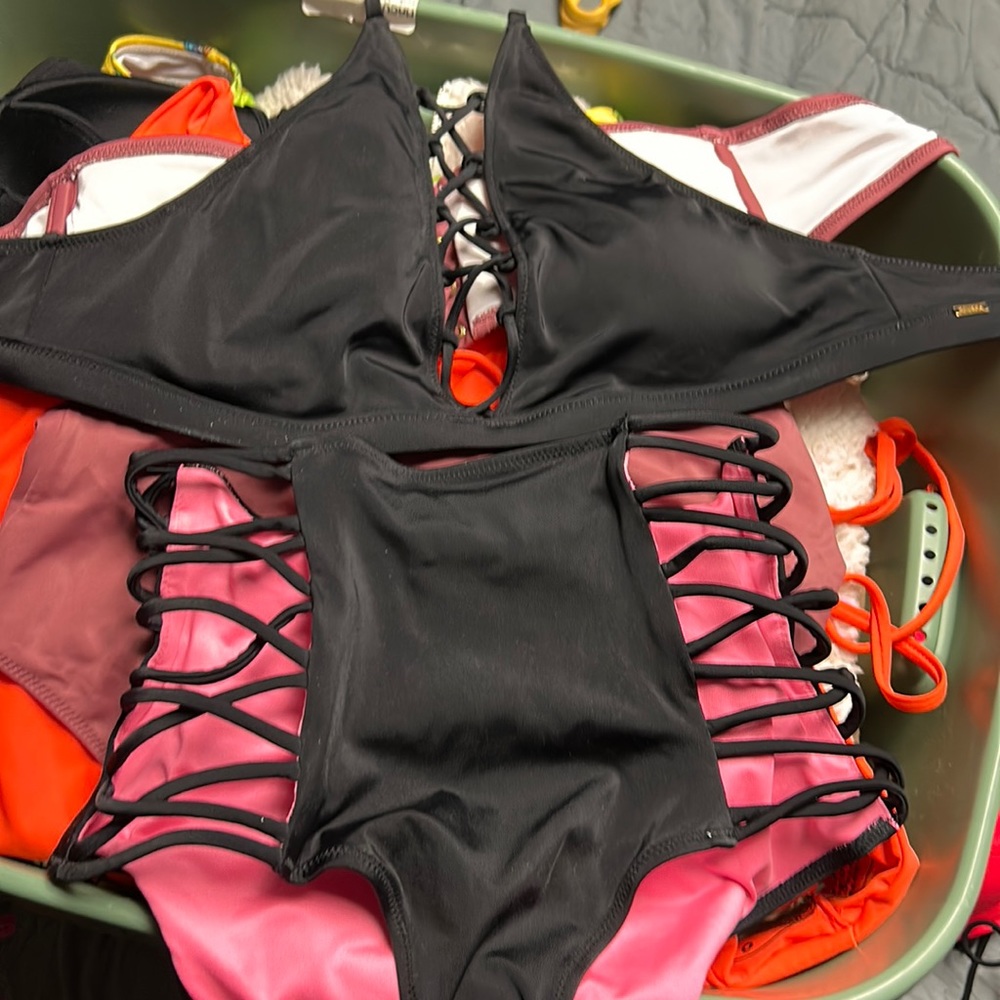 Pink bikini